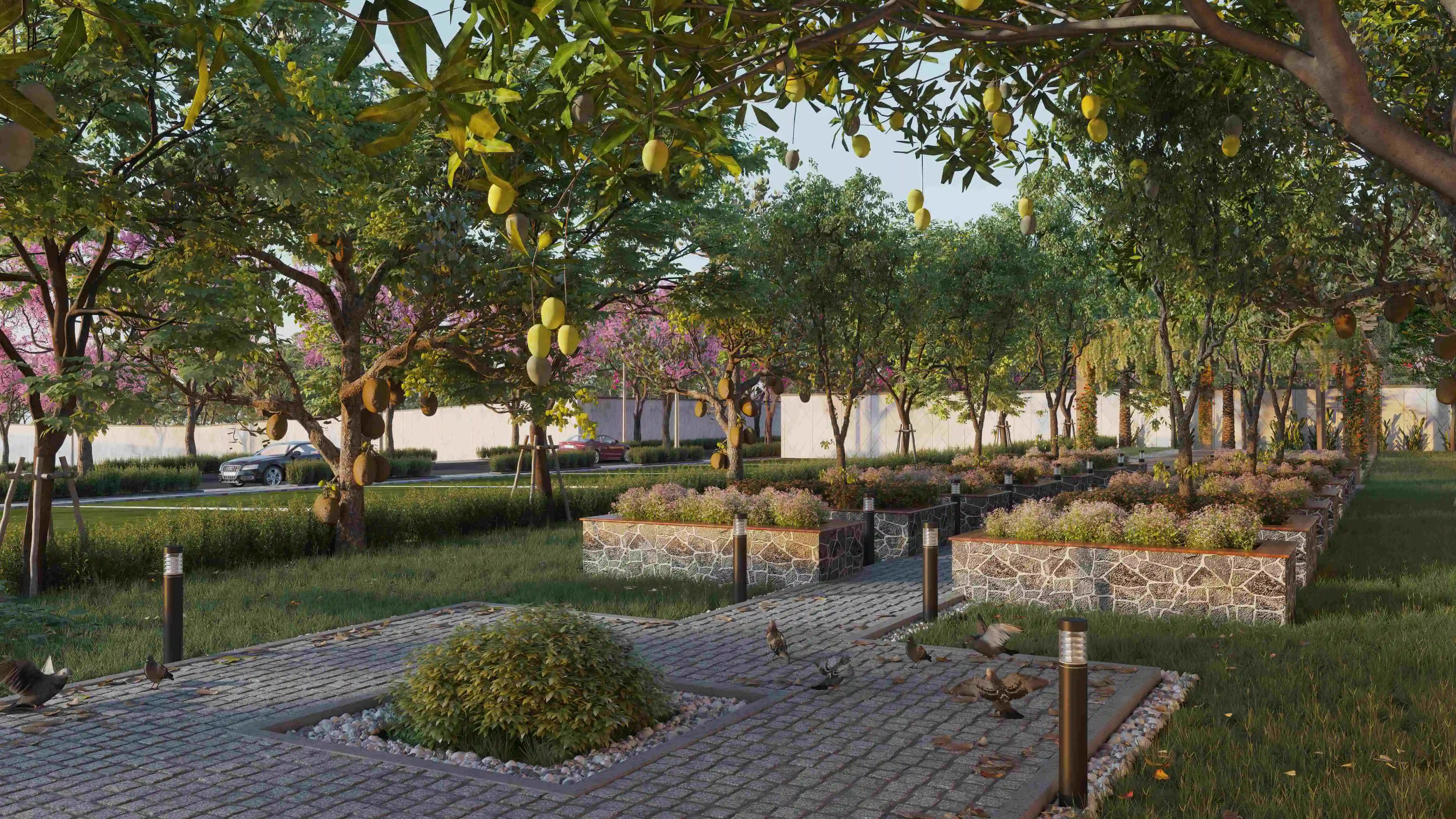 Fruit Orchard of Vaishnavi AT-One Life | Best Place to Live at Bengaluru | Enquire Now at vaishnavilife.com | Residential Plots for Sale in Yelahanka, North Bengaluru | Vaishnavi Group | Invest in Lands