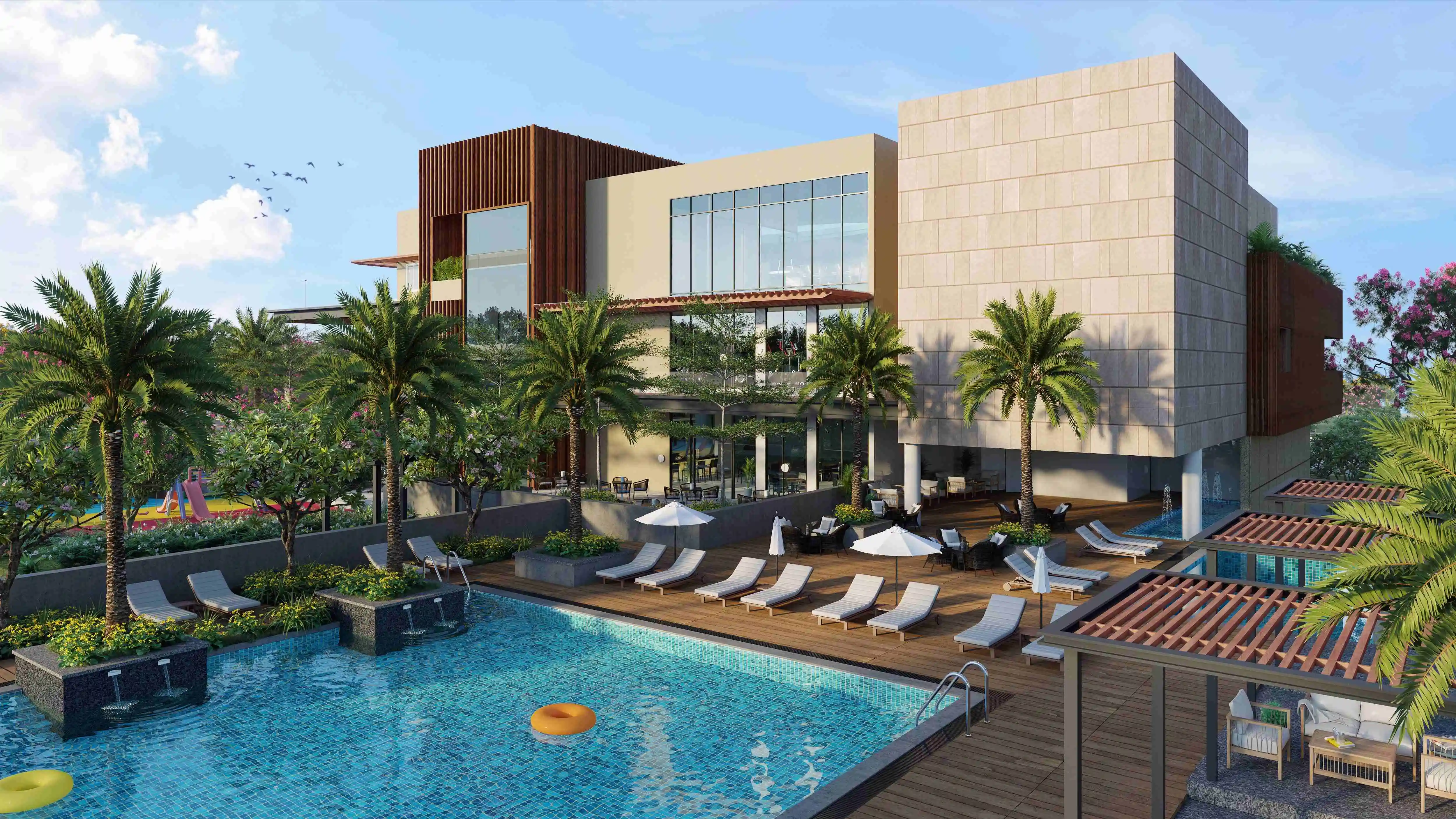 Expansive Clubhouse of Vaishnavi AT-One Life | Plots for Investments at Vaishnavi AT-One Life | Best Property to Buy in Bengaluru | Live Life with Vaishnavi AT-One Life | Enquire Now at vaishnavilife.com | Best Plotted Development Project